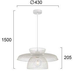 Lampa wisząca CHIAMI LNV0054034 Lunaveri