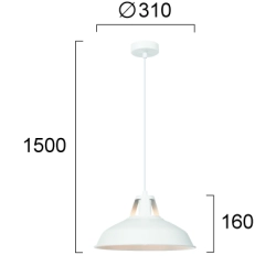 Lampa wisząca SONO LNV0056134 Lunaveri