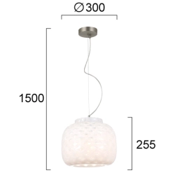 Lampa wisząca OLBIA LNV0059334 Lunaveri