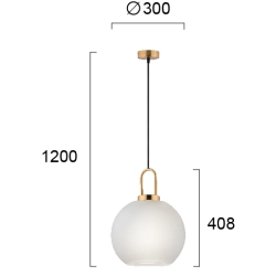 Lampa wisząca TRE LNV0059424 Lunaveri
