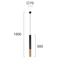Lampa wisząca DESTRA LNV0066324 Lunaveri
