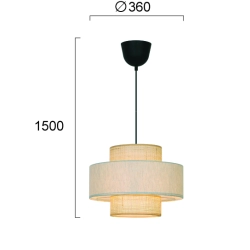Lampa wisząca SUBI LNV0066924 Lunaveri