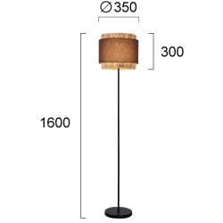 Lampa podłogowa VORRE LNV0069924 Lunaveri