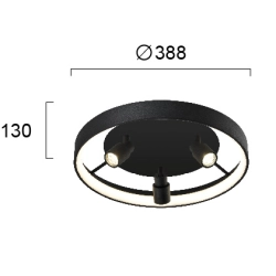 Plafon VERSILI LNV0070524 Lunaveri