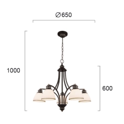 Lampa wisząca TAVINA LNV0073314 Lunaveri
