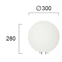 Lampa stojąca zewnętrzna BRUNA LNV0073814 Lunaveri