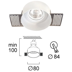 Oprawa wpuszczana PROFUMO LNV0075334 Lunaveri