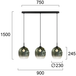 Lampa wisząca MODI LNV0075434 Lunaveri