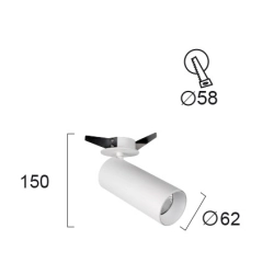 Lampa sufitowa DIAMANTE LNV0075814 Lunaveri