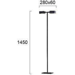 Lampa podłogowa ZINNIA LNV0076724 Lunaveri