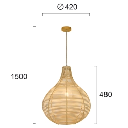 Lampa wisząca TENER LNV0077224 Lunaveri