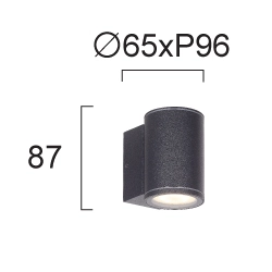 Kinkiet zewnętrzny IVANO LNV0079034 Lunaveri
