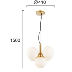 Lampa wisząca AREZZO LNV0079924 Lunaveri