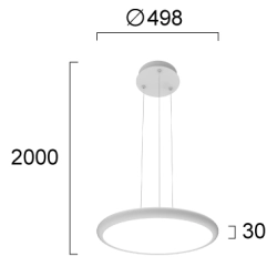 Lampa wisząca ISCHIA LNV0080434 Lunaveri