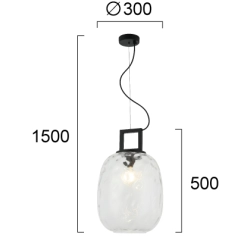 Lampa wisząca FIARO LNV0082034 Lunaveri