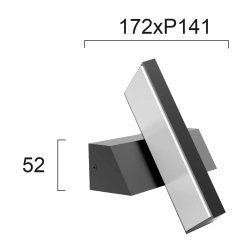 Kinkiet zewnętrzny STUCCO LNV0082424 Lunaveri