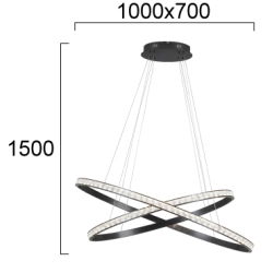 Lampa wisząca CORTINI LNV0083234 Lunaveri