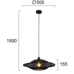 Lampa wisząca GUSTO LNV0085034 Lunaveri