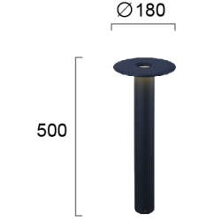 Lampa stojąca zewnętrzna FLARO LNV0087724 Lunaveri