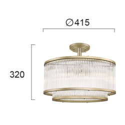 Plafon BRINDI LNV0088524 Lunaveri
