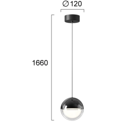 Lampa wisząca AMIATA LNV0089234 Lunaveri