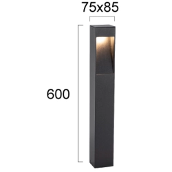 Lampa stojąca zewnętrzna STACCATO LNV0090234 Lunaveri