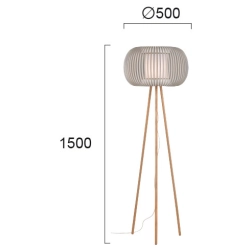 Lampa podłogowa CORSICIO LNV0090614 Lunaveri