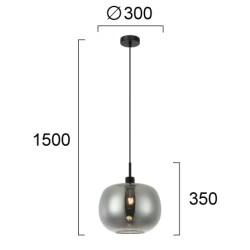 Lampa wisząca CELLO LNV0092034 Lunaveri