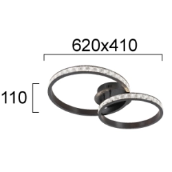 Plafon CORTINI LNV0093234 Lunaveri