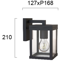 Kinkiet zewnętrzny INTAGLIO LNV0094524 Lunaveri