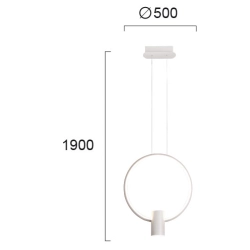 Lampa wisząca IMPERI LNV0095024 Lunaveri