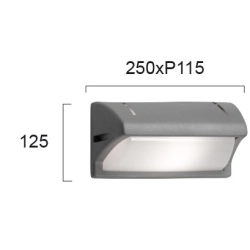 Kinkiet zewnętrzny GLIMMA LNV0095504 Lunaveri