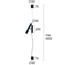 Lampa podłogowa ERBA LNV0096134 Lunaveri