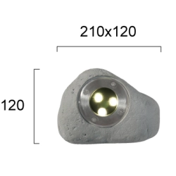 Lampa stołowa CROMA LNV0097234 Lunaveri