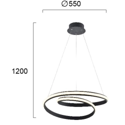 Lampa wisząca MINORI LNV0097424 Lunaveri