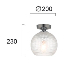 Plafon GIOCARE LNV0099614 Lunaveri