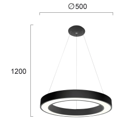 Lampa wisząca CILENTO LNV1004124 Lunaveri