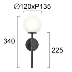 Kinkiet VENEZIA LNV1004434 Lunaveri