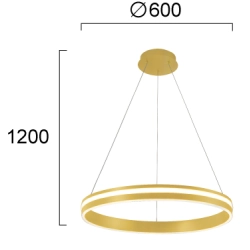 Lampa wisząca BRAVINA LNV1006234 Lunaveri