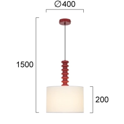 Lampa wisząca SENSAZIO LNV1009234 Lunaveri