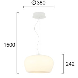 Lampa wisząca ARBOREA LNV1009334 Lunaveri