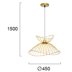 Lampa wisząca CIAO LNV1015724 Lunaveri