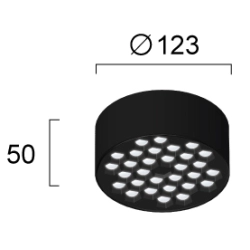 Plafon GRAZIOSA LNV1023434 Lunaveri