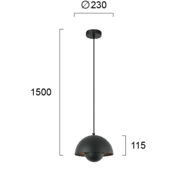Lampa wisząca SCILLI LNV1023824 Lunaveri
