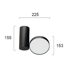 Lampa sufitowa SOAVITA LNV1028024 Lunaveri