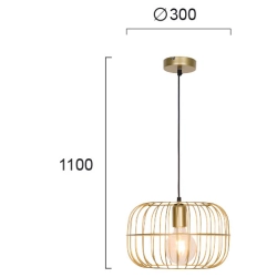 Lampa wisząca SALVE LNV1031124 Lunaveri