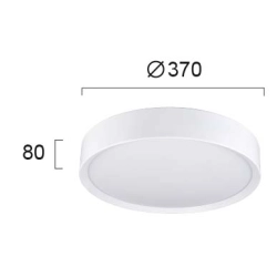 Plafon QUELIA LNV1035514 Lunaveri