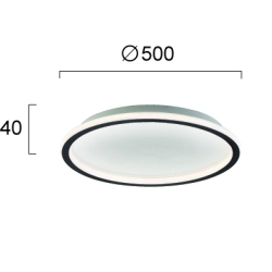 Plafon MANDI LNV1036724 Lunaveri
