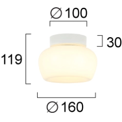 Plafon ARBOREA LNV1039334 Lunaveri
