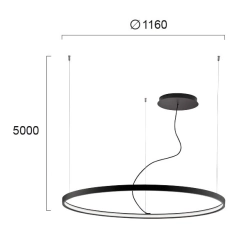 Lampa wisząca TRENTE LNV1044224 Lunaveri